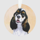 Cocker Spaniel (Parti) Peinture - Art Chien origin (devant)