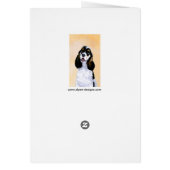 Cocker Spaniel (Parti) Peinture - Art Chien origin (Dos)