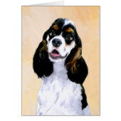 Cocker Spaniel (Parti) Schilderen - Oorspronkelijk (Voorkant)