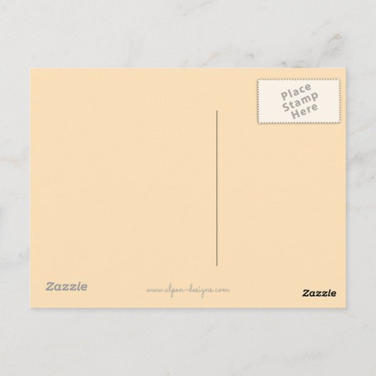 Cocker Spaniel (Parti) Schilderen - Oorspronkelijk Briefkaart (Achterkant)