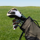 Cocker Spaniel (Parti) Schilderen - Oorspronkelijk Golfheadcover (Insitu)