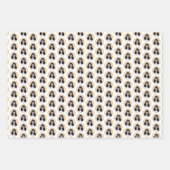 Cocker Spaniel (Parti) Schilderen - Oorspronkelijk Inpakpapier Vel (Voorkant 2)