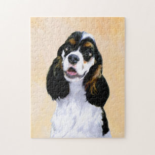 Cocker Spaniel (Parti) Schilderen - Oorspronkelijk Legpuzzel