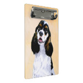 Cocker Spaniel (Parti) Schilderen - Oorspronkelijk Mini Klembord (Schuin)