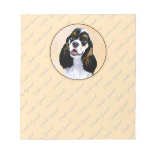Cocker Spaniel (Parti) Schilderen - Oorspronkelijk Notitieblok