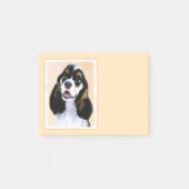 Cocker Spaniel (Parti) Schilderen - Oorspronkelijk Post-it® Notes (Voorkant)