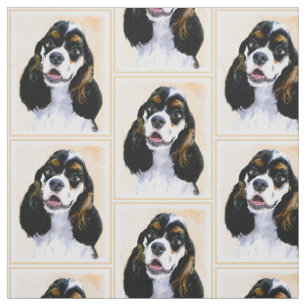 Cocker Spaniel (Parti) Schilderen - Oorspronkelijk Stof