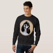Cocker Spaniel (Parti) Schilderen - Oorspronkelijk Trui (Voorkant volledig)