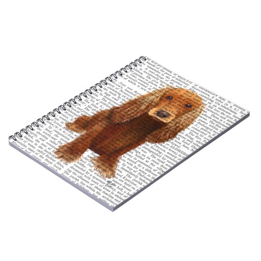 Cocker Spaniel Plain Notitieboek (Linkerzijde)
