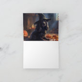 Cocker Spaniel Pompoenen Halloween Scary Kaart (Binnen)