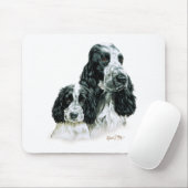 Cocker Spaniel & Pup Muismat (Met muis)
