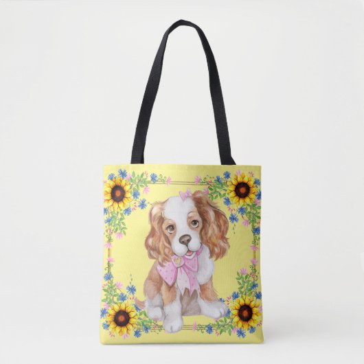 Cocker Spaniel Puppy Draagtas (Voorkant)