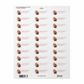 Cocker Spaniel Return Address Labels (Full Sheet)