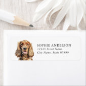 Cocker Spaniel Return Address Labels (Insitu)