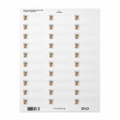 Cocker Spaniel Return Address Labels (Full Sheet)