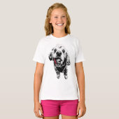 Cocker Spaniel – Rode Tong, Echte Pit T-shirt (Voorkant volledig)