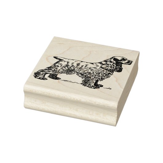 Cocker Spaniel Rubberstempel (Stempel)