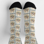 Cocker Spaniel Schilderen Buff Gold Originele Hond Sokken (Top)