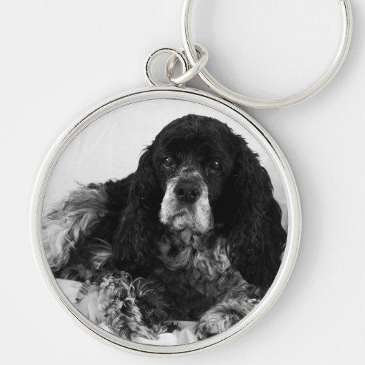 Cocker Spaniel Sleutelhanger (Voorkant)