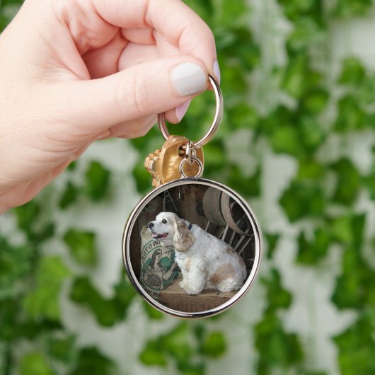 Cocker Spaniel Sleutelhanger (Hand)
