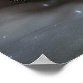 Cocker Spaniel Sneeuwslee Kerstdecoratie Poster (Hoek)