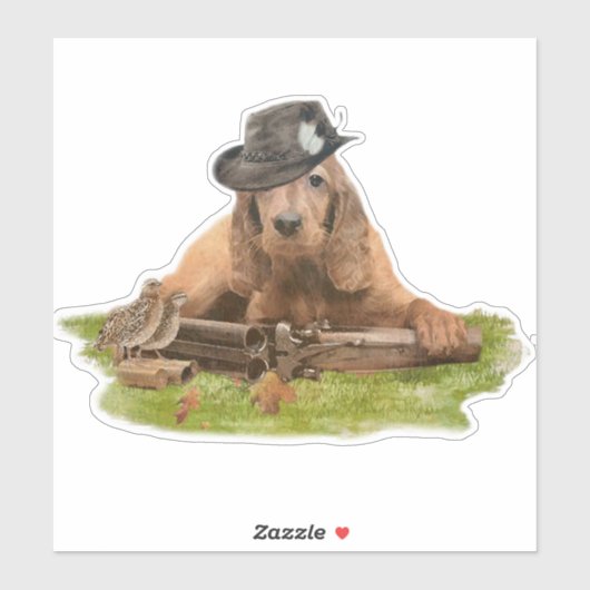 cocker spaniel sticker (Vel)