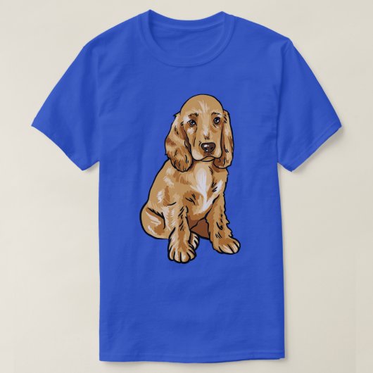Cocker Spaniel T-shirt (Design voorkant)