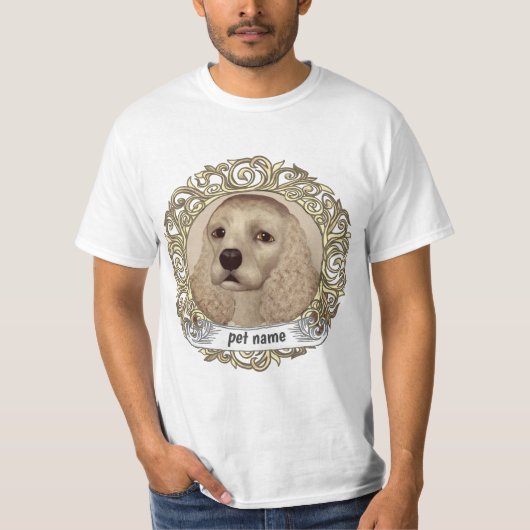 Cocker Spaniel T-shirt (Voorkant)