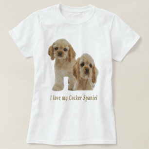 Cocker spaniel t-shirt