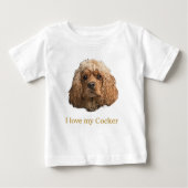Cocker Spaniel t-shirts (Voorkant)