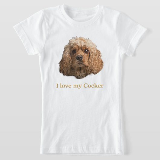 Cocker Spaniel t-shirts (Laagn)