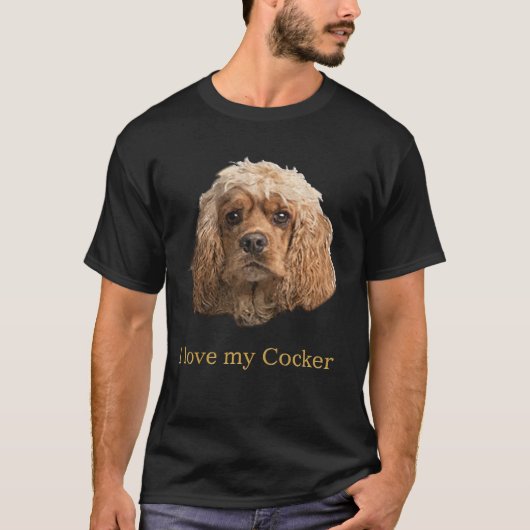 Cocker Spaniel t-shirts (Voorkant)