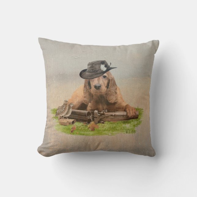 Cocker Spaniel Tapestry Poster Acrylprint Tript Kussen (Voorkant)