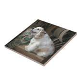 Cocker Spaniel Tegeltje (Zijkant)