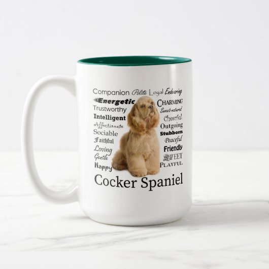 Cocker Spaniel Traits Mok (Links)
