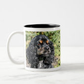 Cocker Spaniel Tweekleurige Koffiemok (Links)