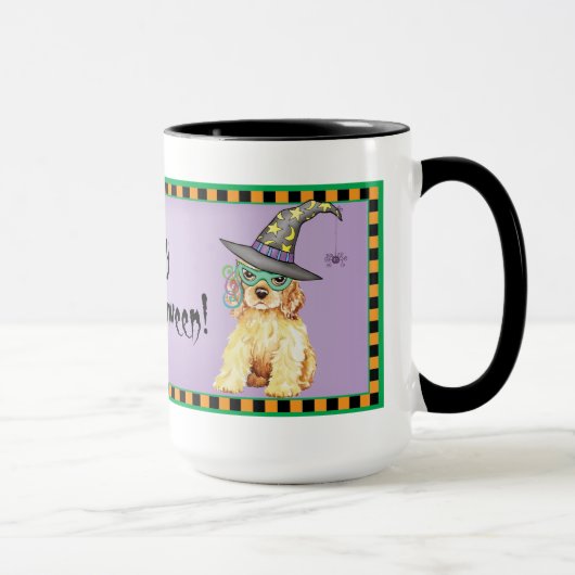 Cocker Spaniel Witch Mug (Droite)