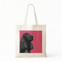 Cocker Spaniel - Zwart - Breedte Sjablonen