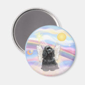 Cocker Spaniel - zwart Magneet (Voorkant / Achterkant)