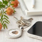 cocker-spaniëls sleutelhanger (Zijkant)