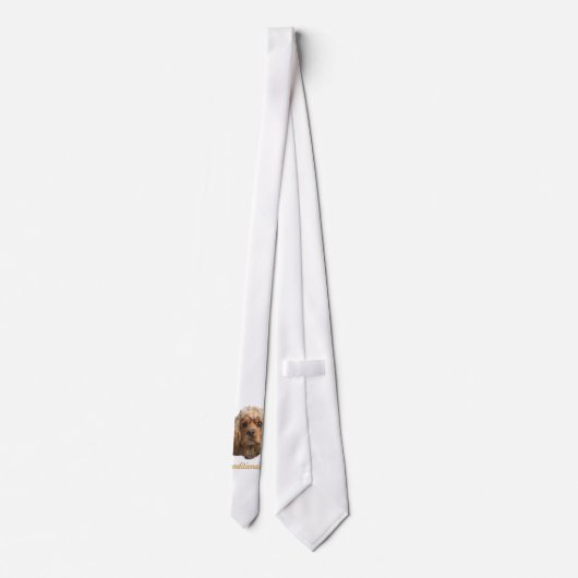 cocker-spaniëls stropdas (Achterkant)