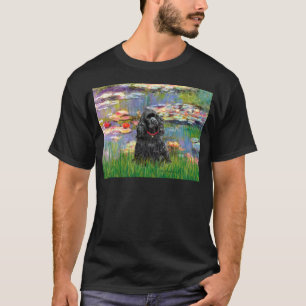 Cocker (zwart) - Waterlelies 2 T-shirt