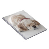 Cockerhond slaapt notitieboek (Rechterzijde)