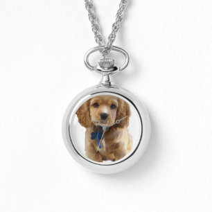Cockerpanielpuppy Horloge
