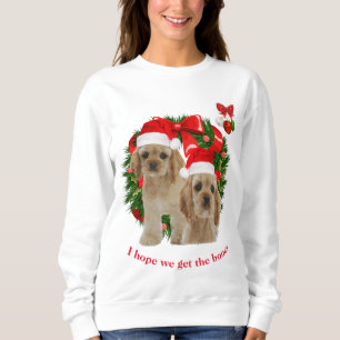 Cockerspaniel Kerstmis Trui