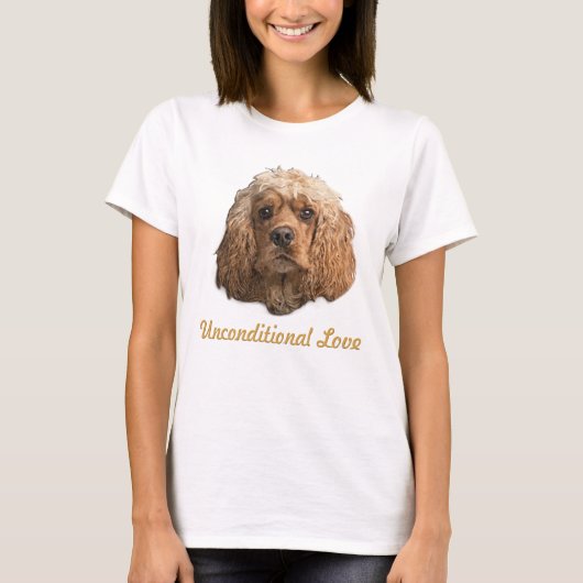 Cockerspaniel t-shirts (Voorkant)