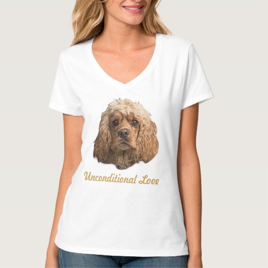 cockerspaniels t-shirt (Voorkant)
