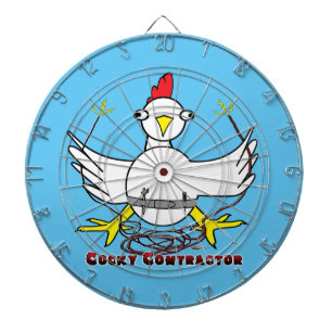 Cockky Contractor Dartbord