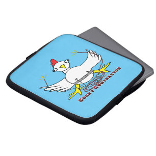 Cockky Contractor Laptop Sleeve