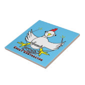 Cockky Contractor Tegeltje (Zijkant)